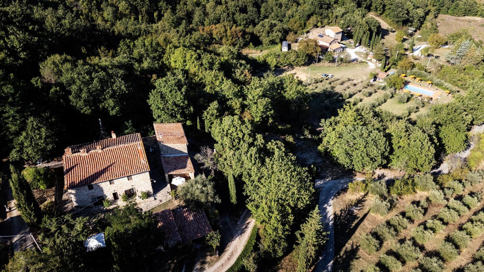 Agriturismo Santa Caterina Castelnuovo di Val di Cecina Exteriér fotografie