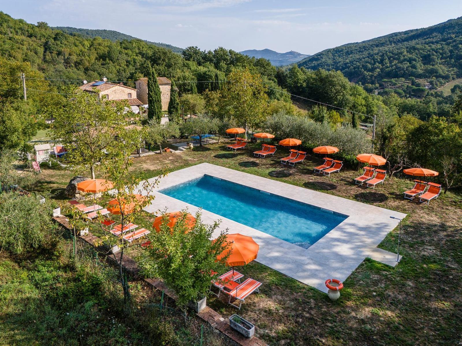 Agriturismo Santa Caterina Castelnuovo di Val di Cecina Exteriér fotografie