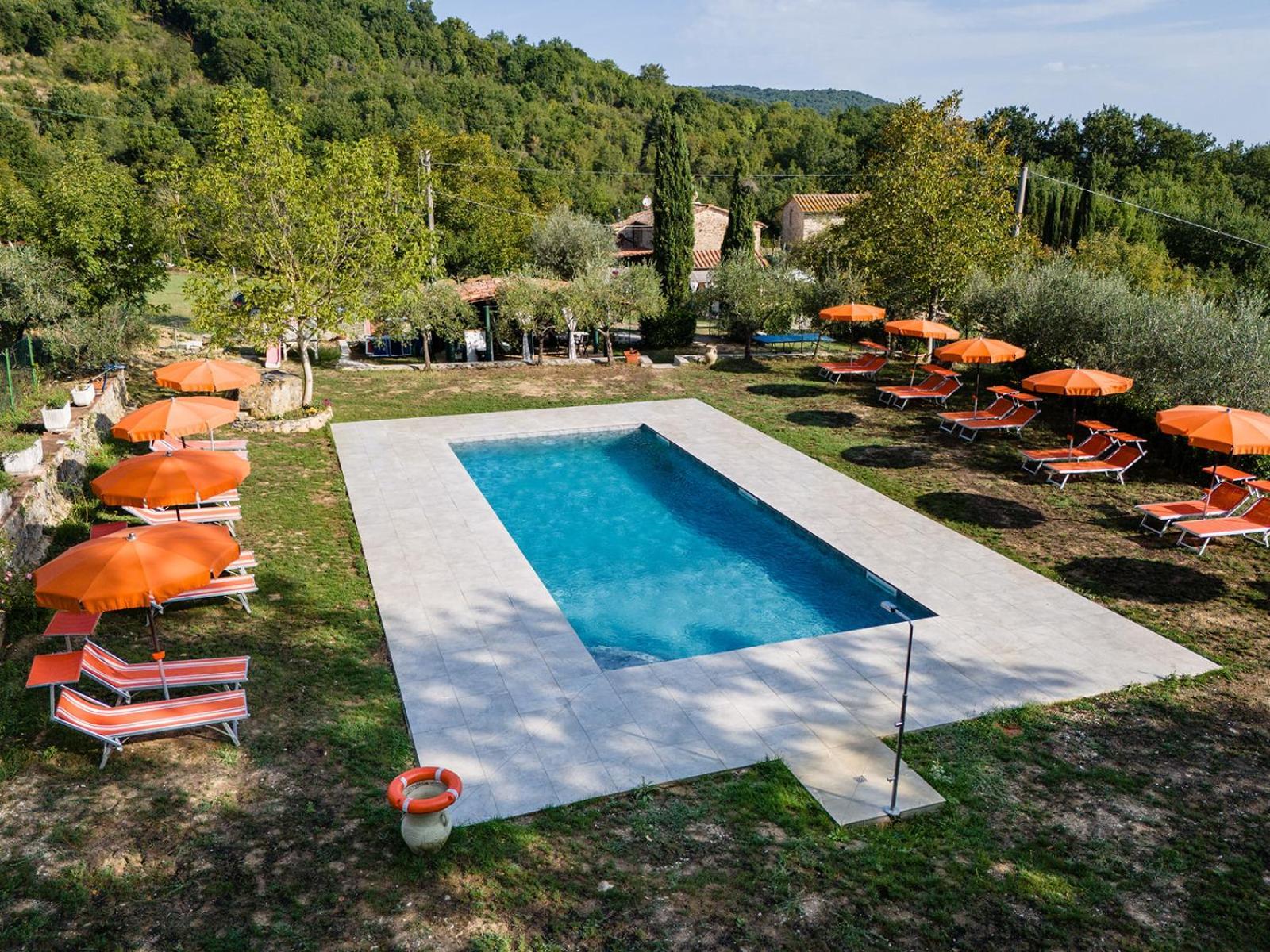 Agriturismo Santa Caterina Castelnuovo di Val di Cecina Exteriér fotografie