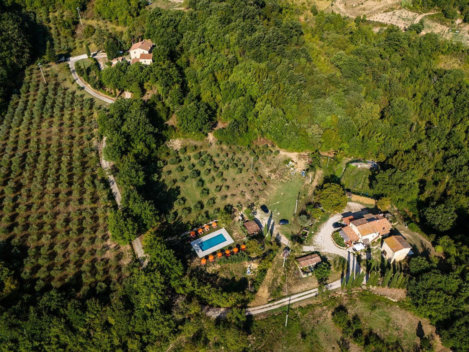 Agriturismo Santa Caterina Castelnuovo di Val di Cecina Exteriér fotografie