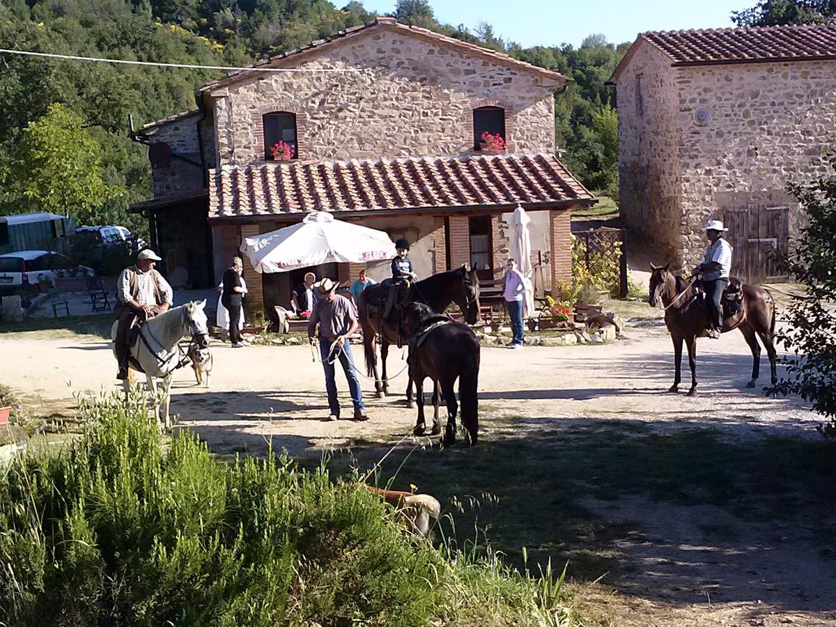 Agriturismo Santa Caterina Castelnuovo di Val di Cecina Exteriér fotografie